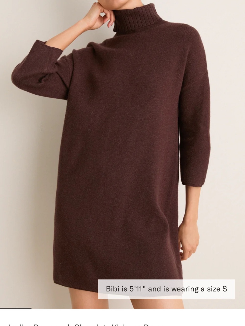 Tuckernuck Pompander Place Vivianne Dress Chocolate NWT